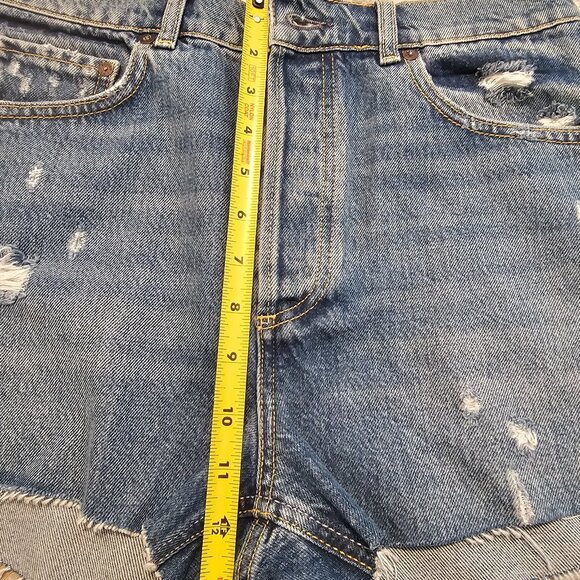 Boyish The Cody High Rise Jean Shorts Size 28 - Picture 12 of 12
